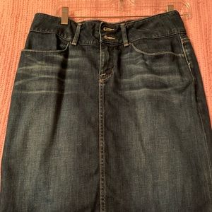 Banana Republic Jean skirt